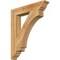 Ekena Millwork Imperial Traditional Rough Sawn Bracket, Western Red Cedar, 4"W x 24"D x 28"H BKT04X24X28IMP01RWR - alternate 1